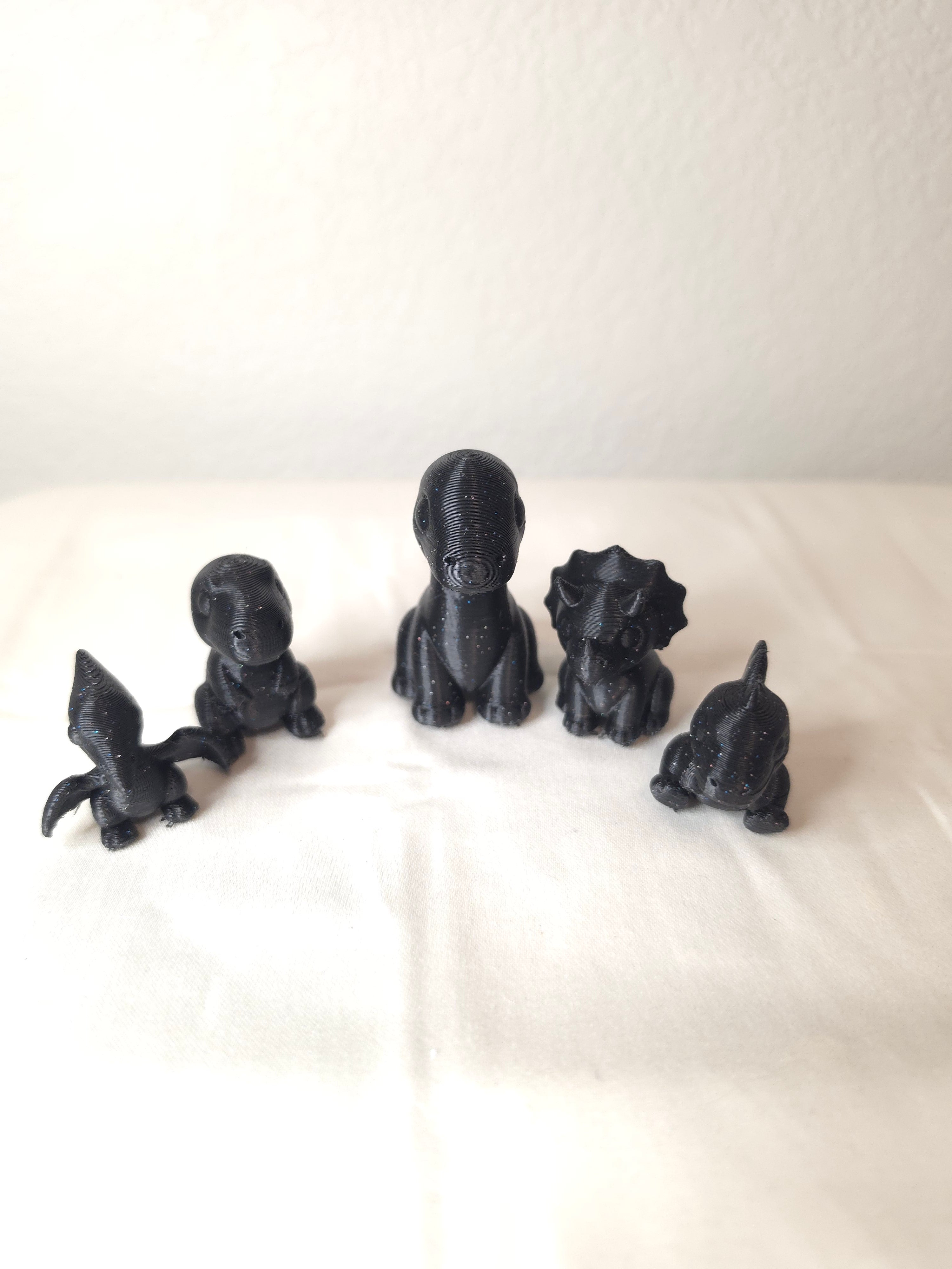 3d printed family dinosaurs