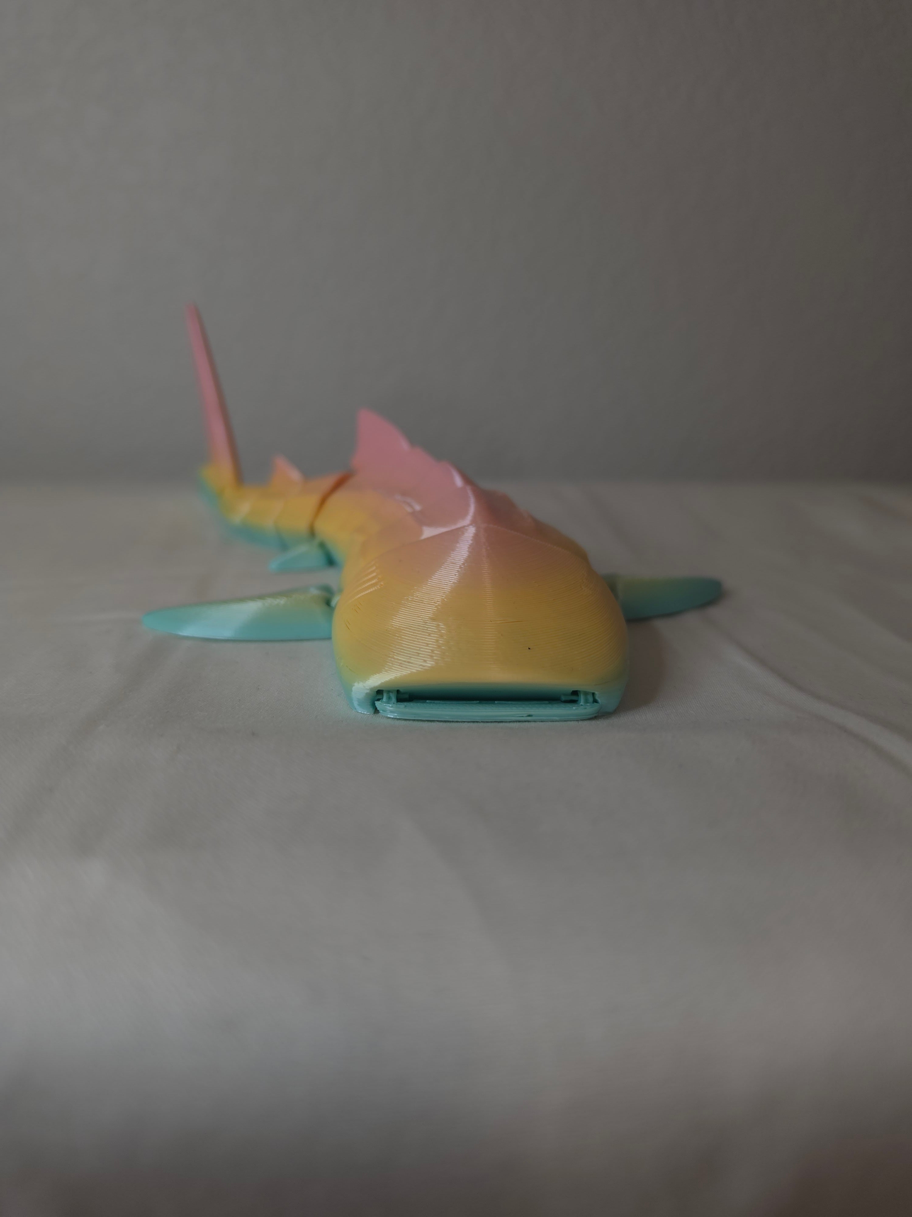 3d printed whale shark