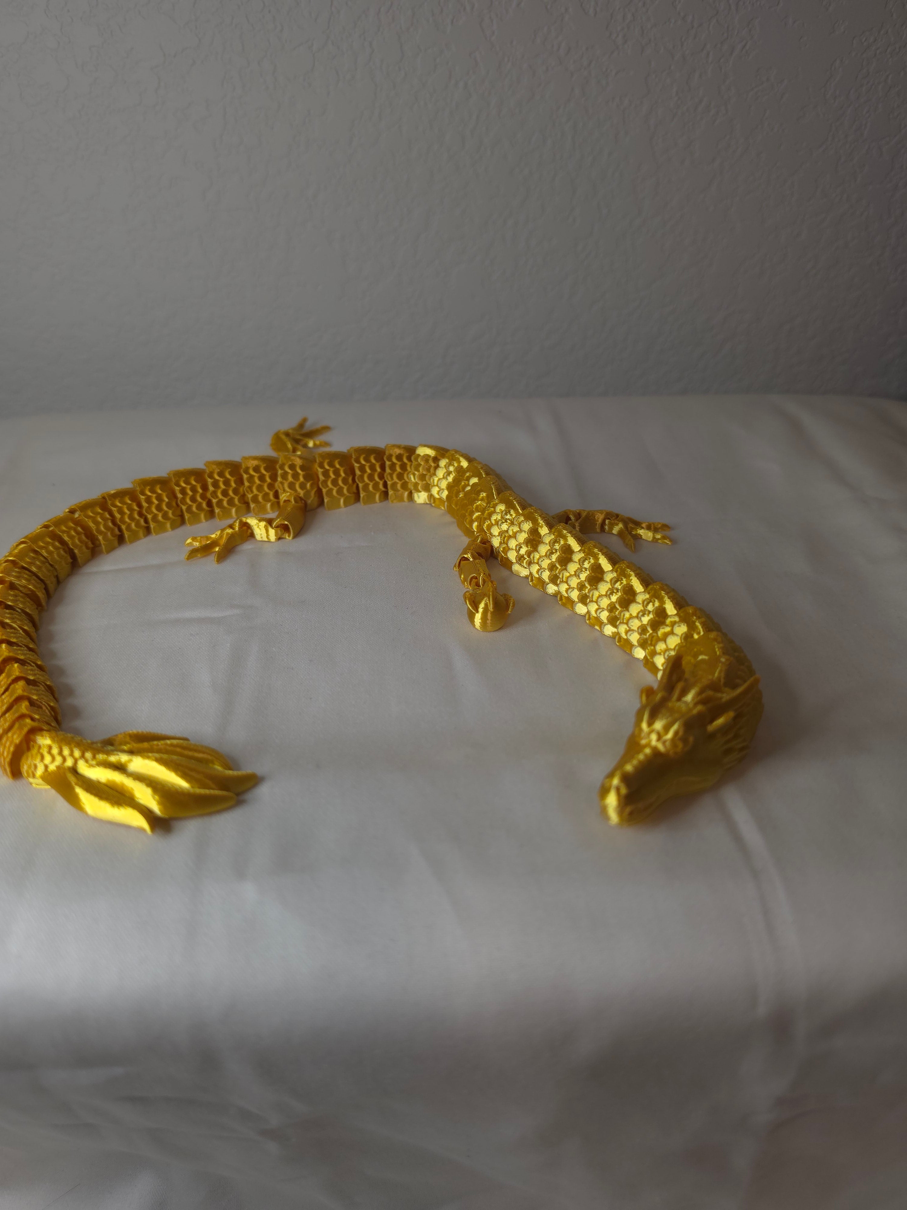 3d printed Chinese dragon
