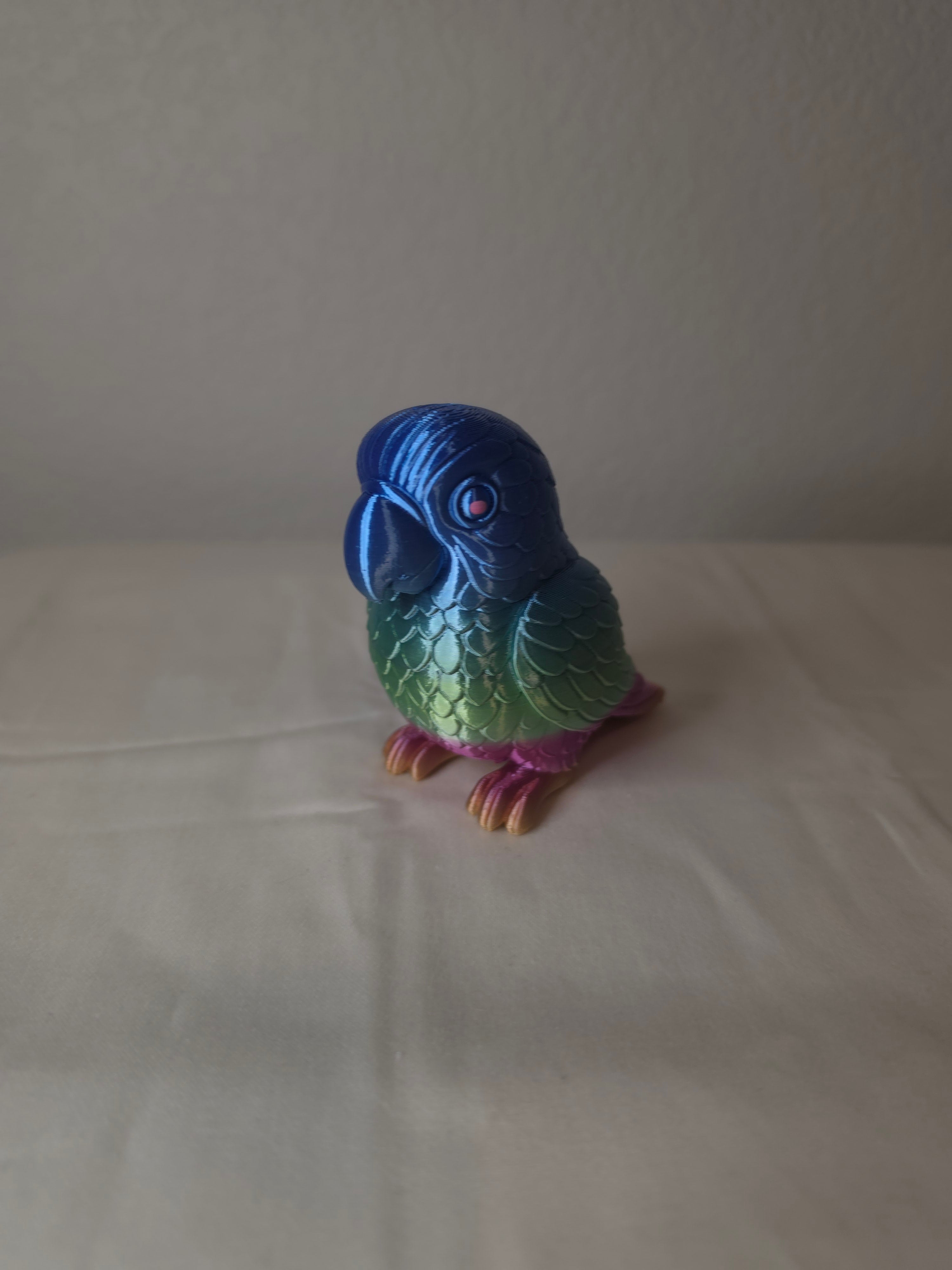 3d printed parrot