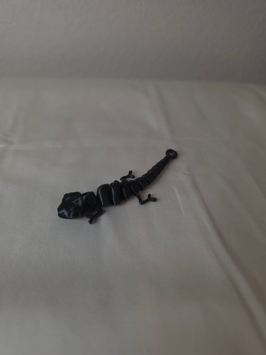 3d printed gecko keychain