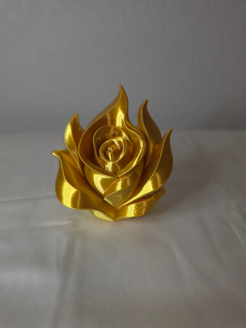 3d printed fire rose