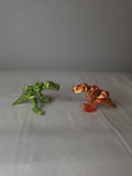 3d printed dinosaur key chain
