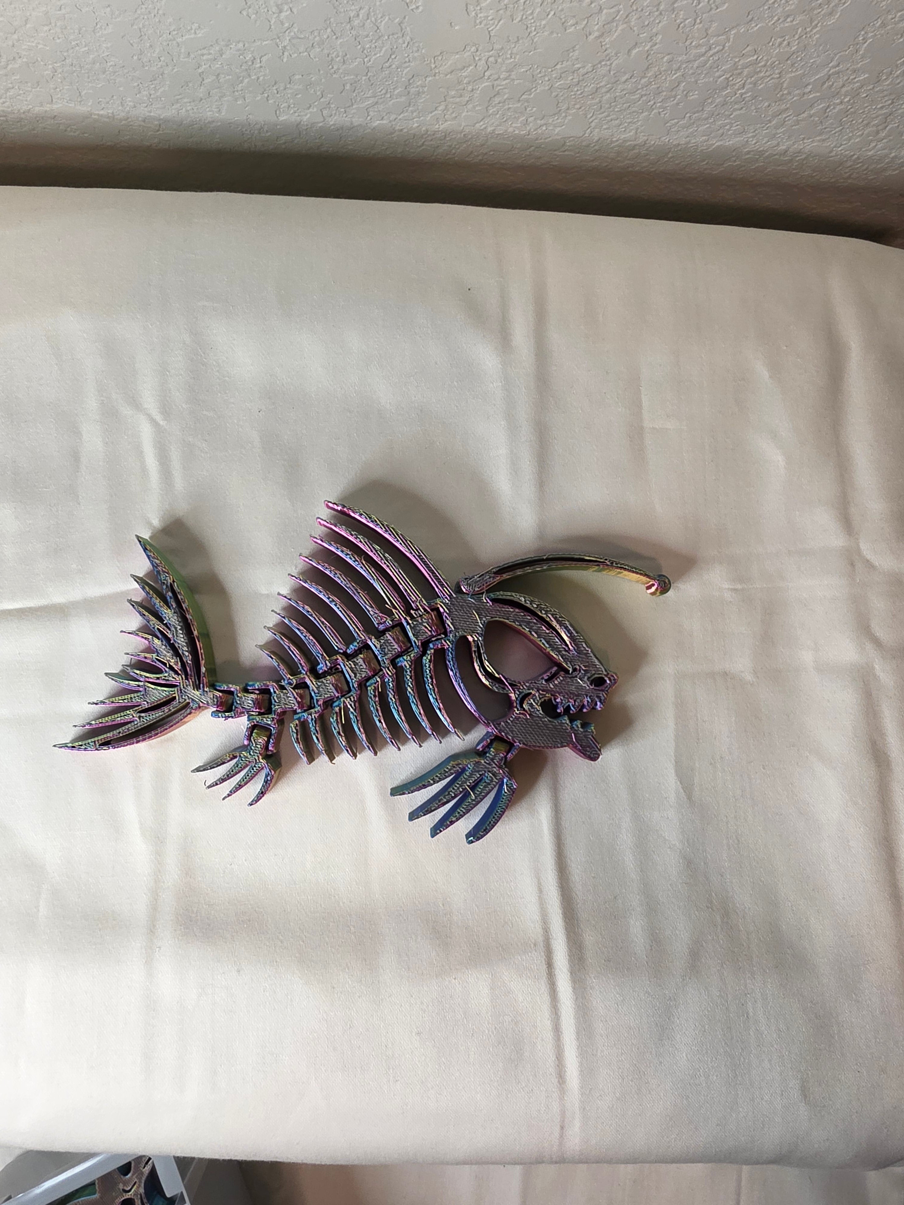 3d printed skeleton fish
