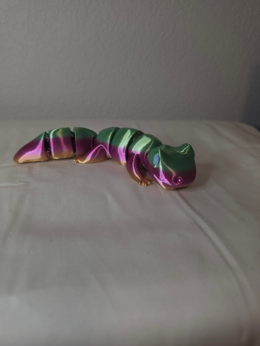 3d printed articulated gecko