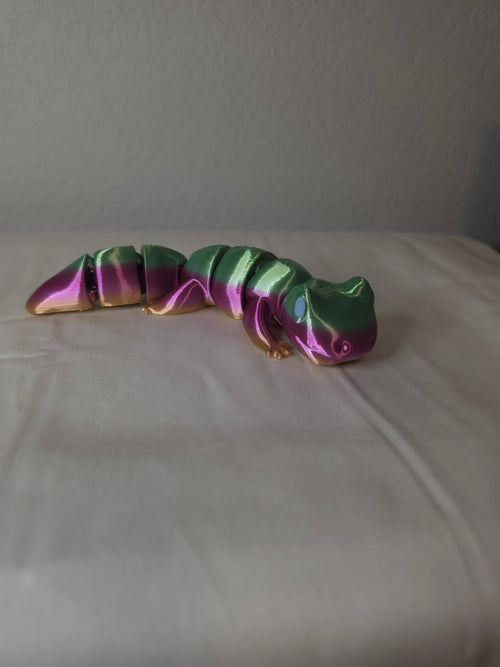 3d printed articulated gecko