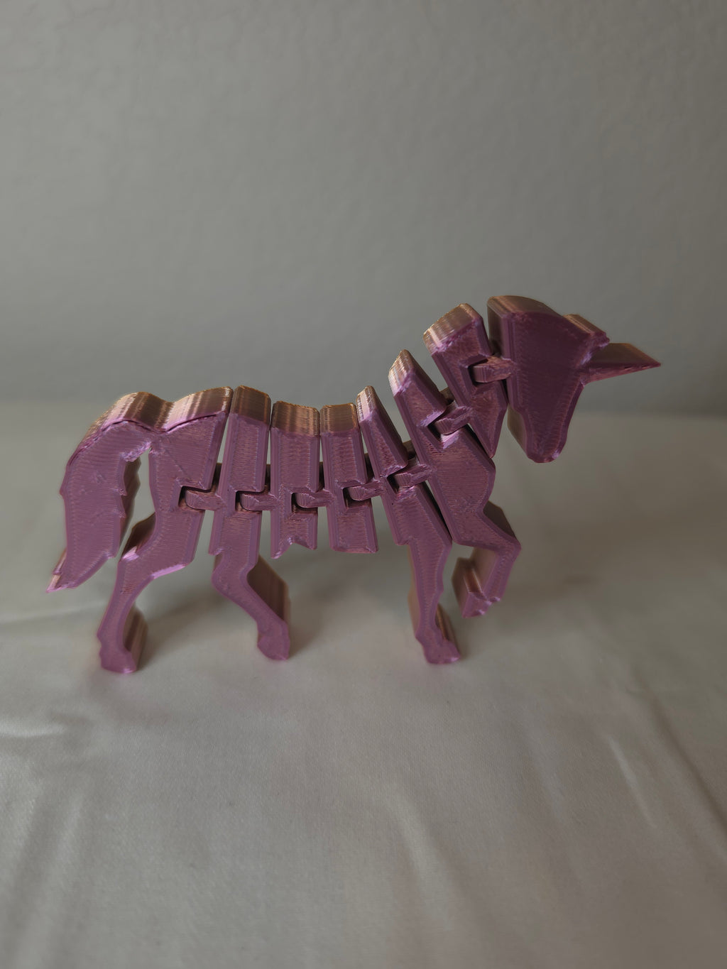 3d printed articulated unicorn