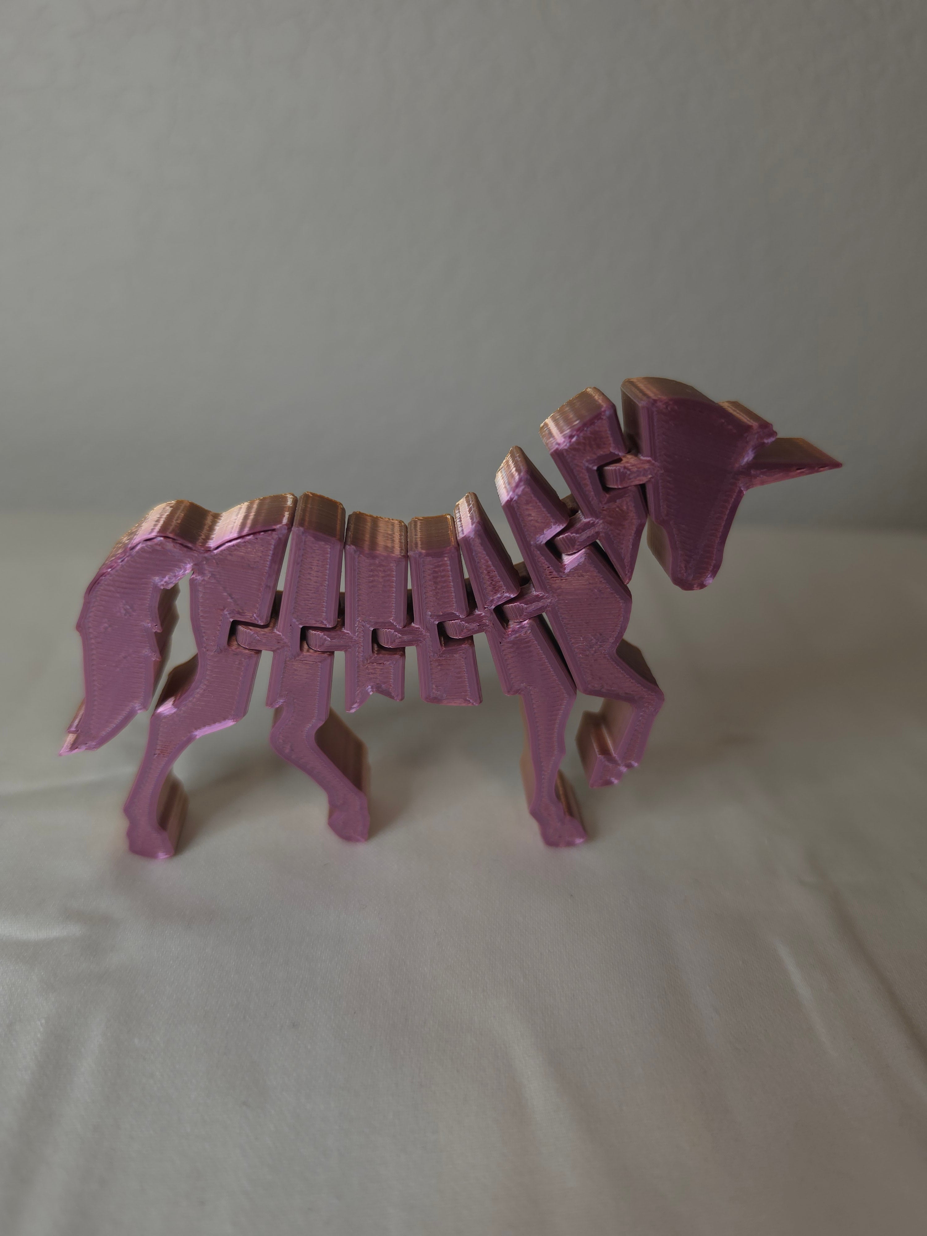 3d printed articulated unicorn
