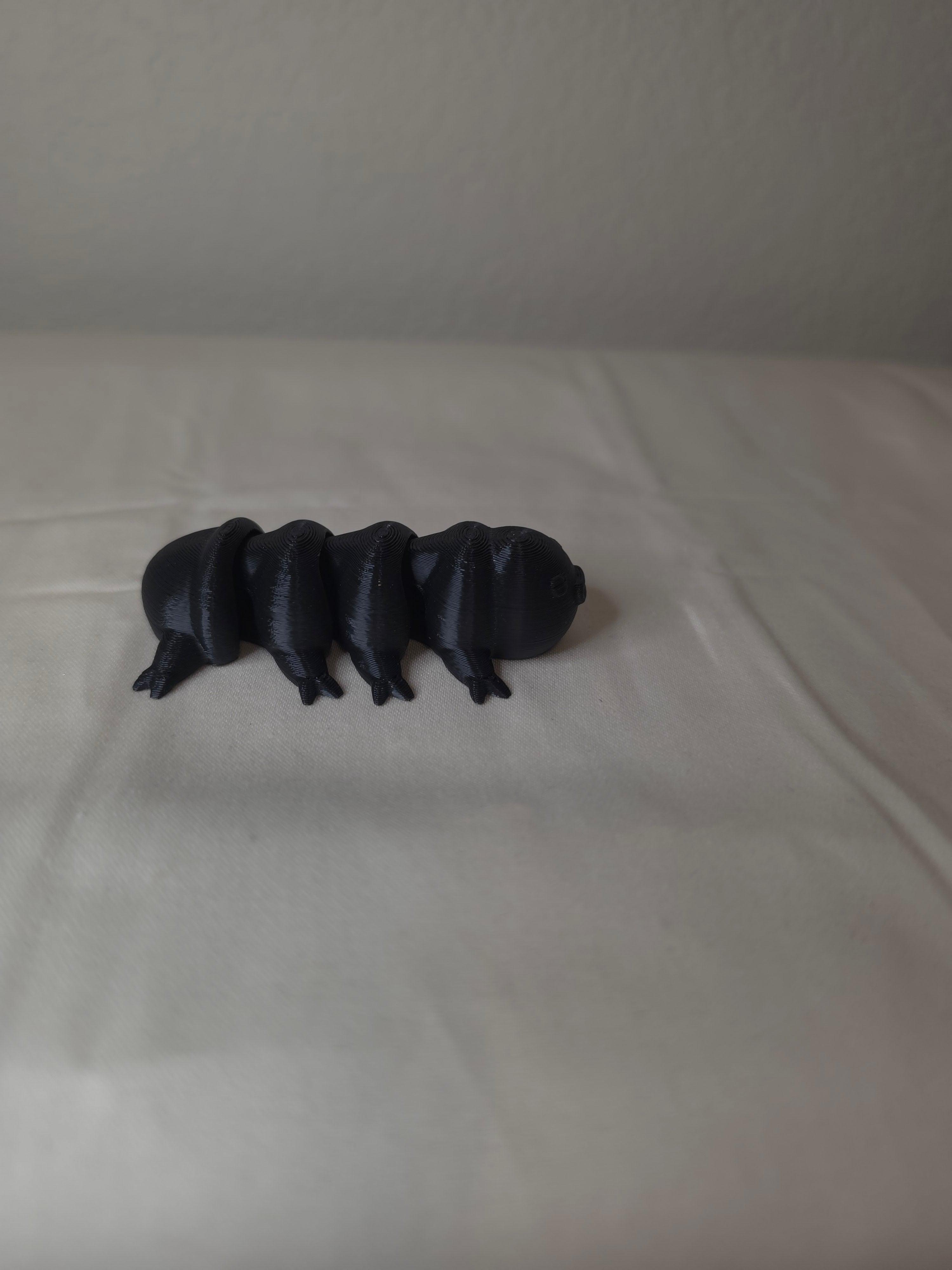 3d printed articulated caterpillar