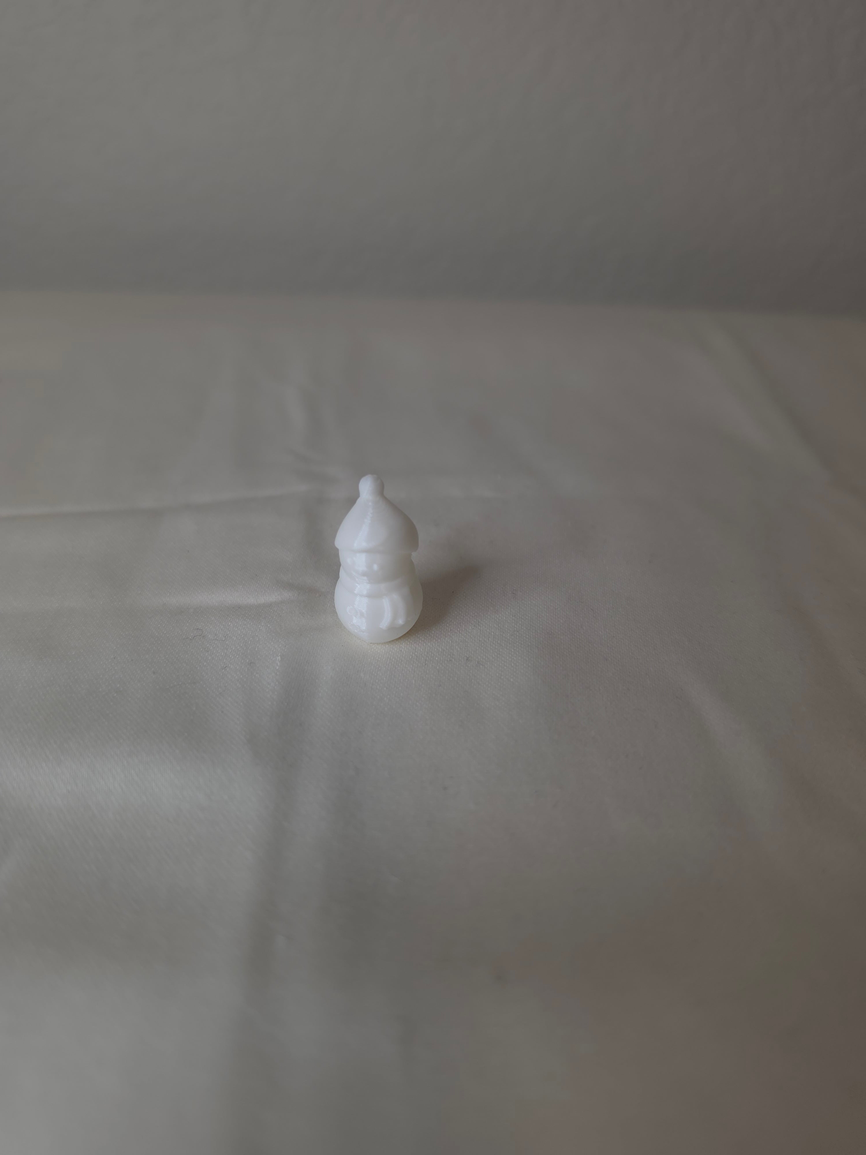 3d printed mini snowman